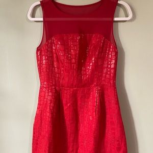 MAC + JAC M Faux Animal Print Sheath Dress